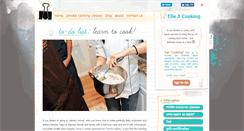 Desktop Screenshot of elleacooking.com